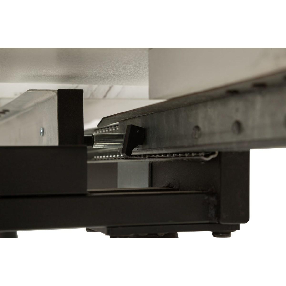 Tavolo da pranzo allungabile matt cm 120x80x75 (aperto 155x80x75)