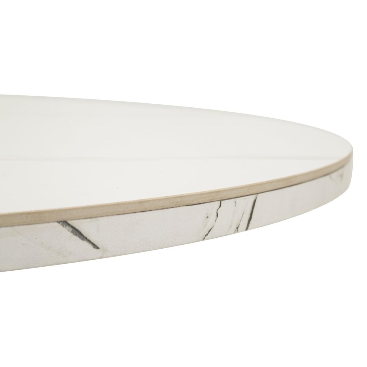 Tavolo da pranzo allungabile martin cm Ø 100x78 (aperto cm 140x100x78)