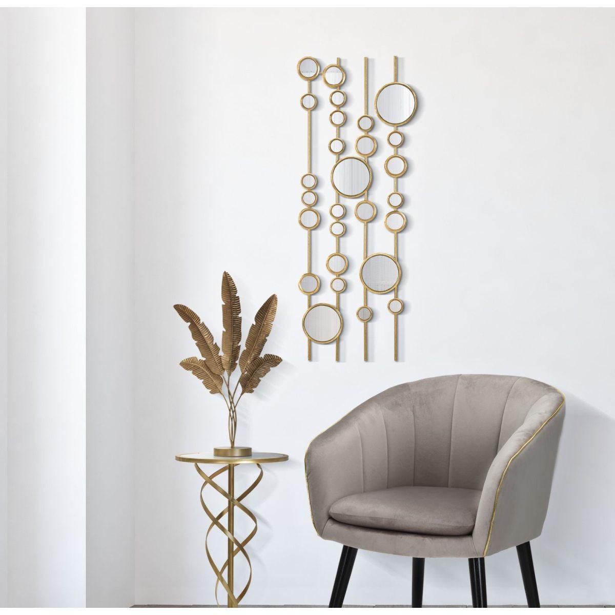 Pannello da muro small mirrors cm 35,5x1,5x90