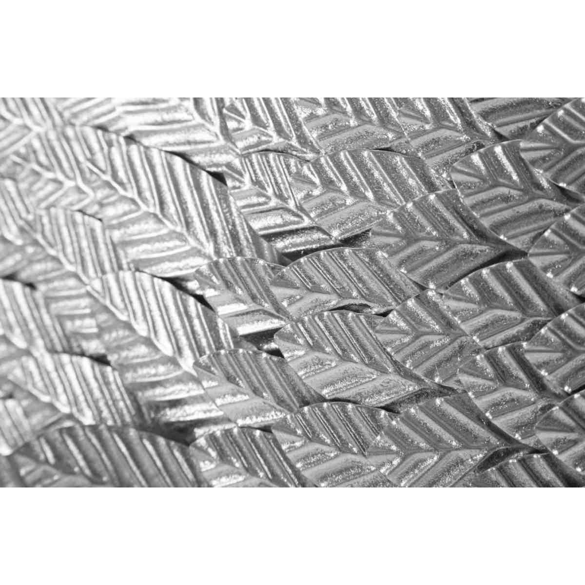 Pannello ali beauty coppia silver cm 37,5x3x100