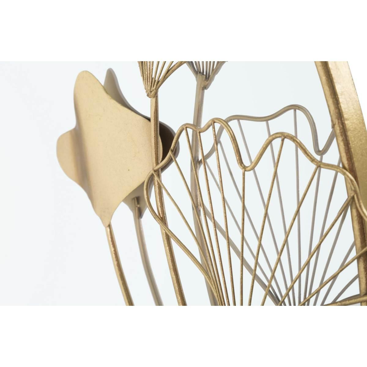 Specchio with flower cm 75x3,5x72