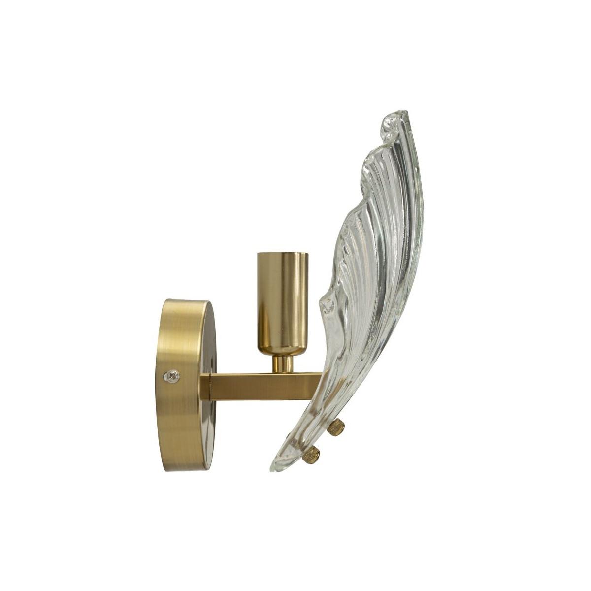 Lampada da muro shell cm 20x14x22 min 2