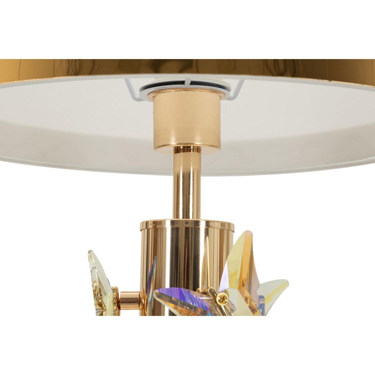 Lampada da tavolo gold butterfly cm Ø 35x74