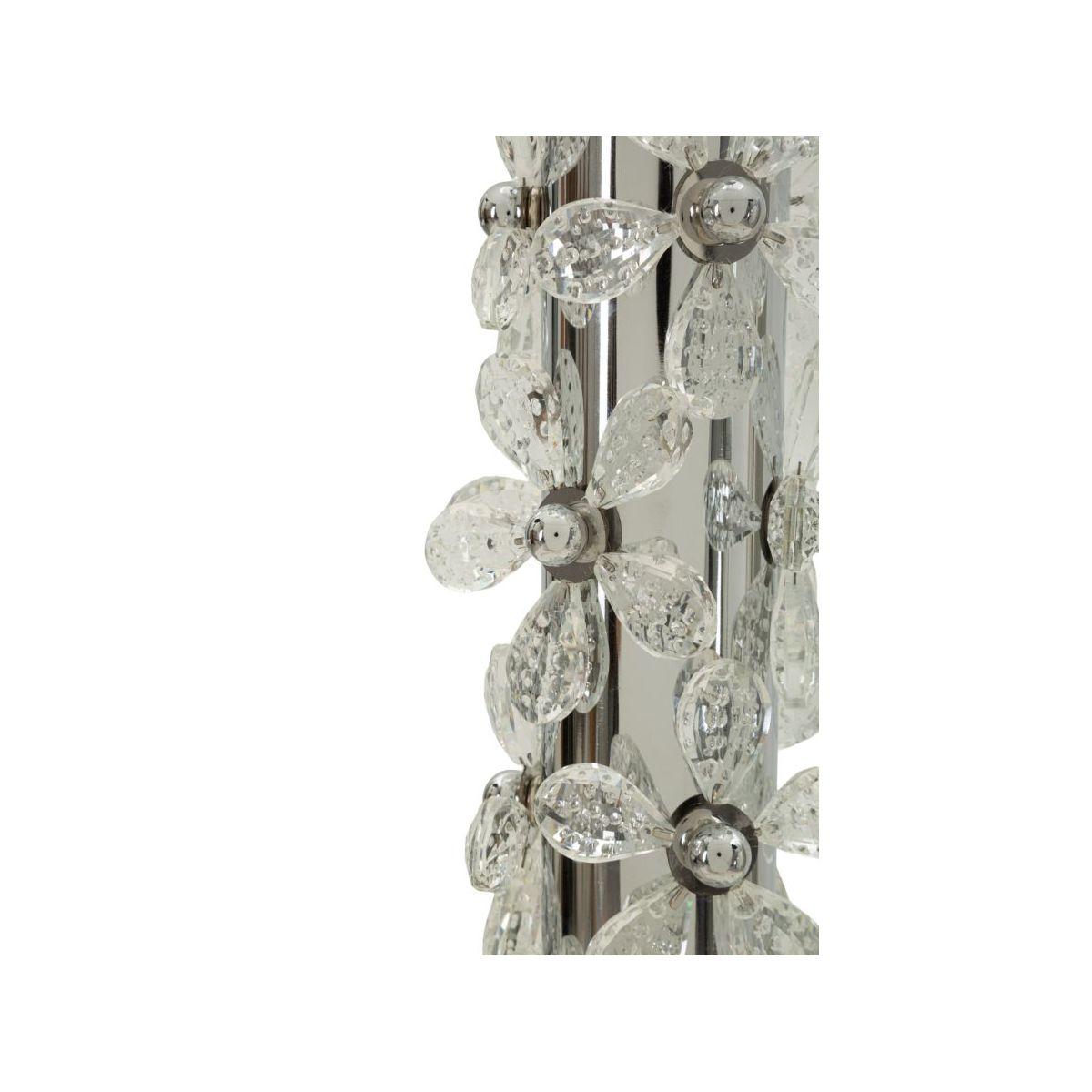 Lampada da terra silver flower cm Ø 45x157