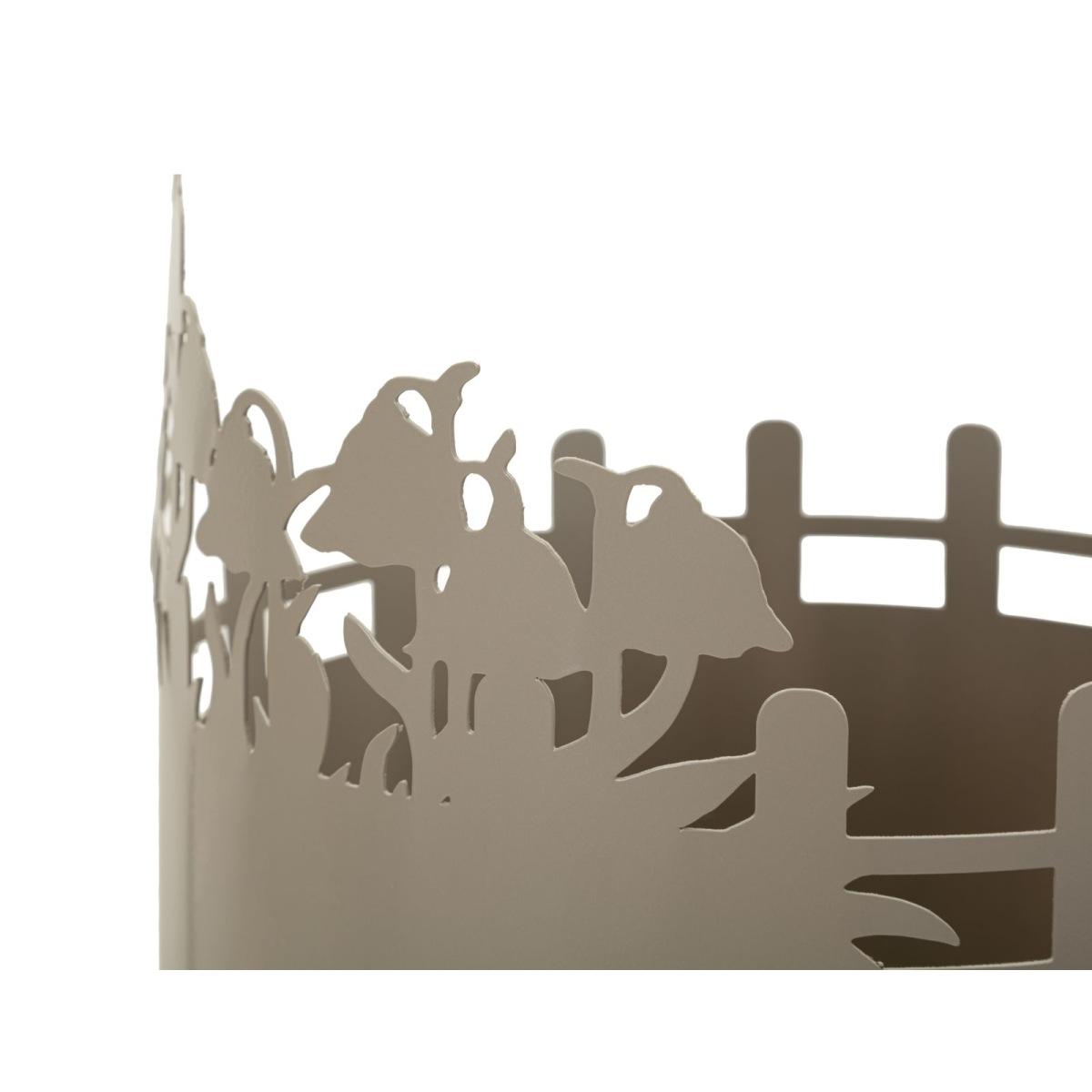 P/vasi flower coppia cm Ø 27x79-22,8x62