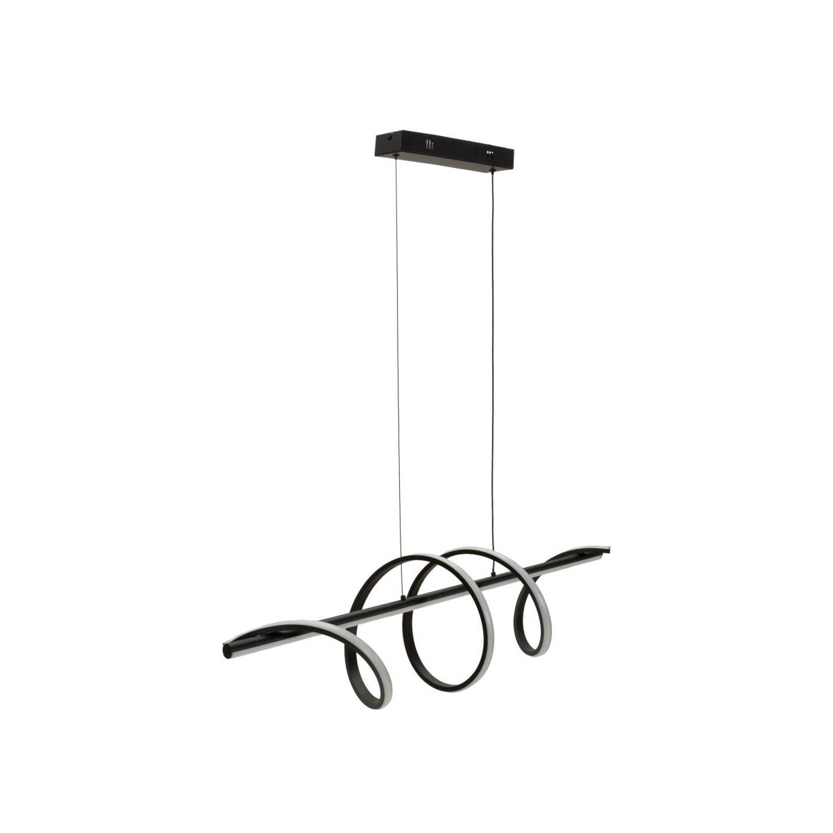 Lampadario led spiral cm 101x25x30-150 (luce con 3 temperature di colore)