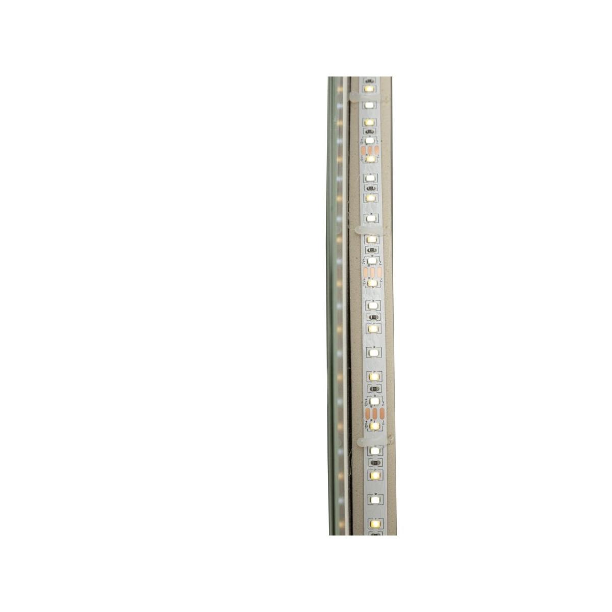 Specchio da muro led simple ovale cm 60x3,5x80 (3 tonalita' di luce)