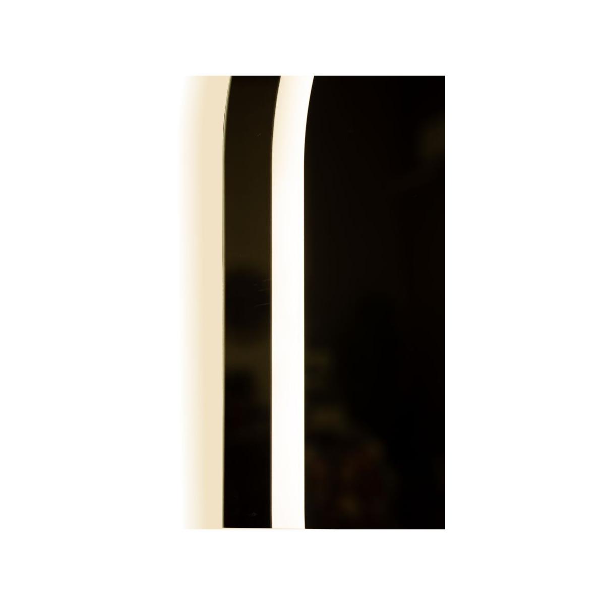 Specchio da muro led simple ovale cm 60x3,5x80 (3 tonalita' di luce)