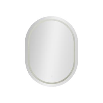 Specchio da muro led simple ovale cm 60x3,5x80 (3 tonalita' di luce)