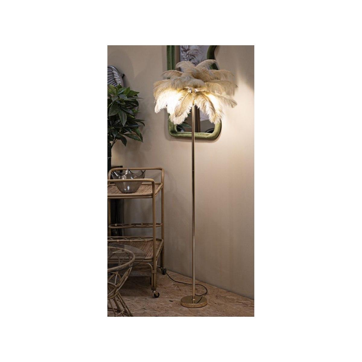 Lampada da terra palm cammello cm Ø 55x160