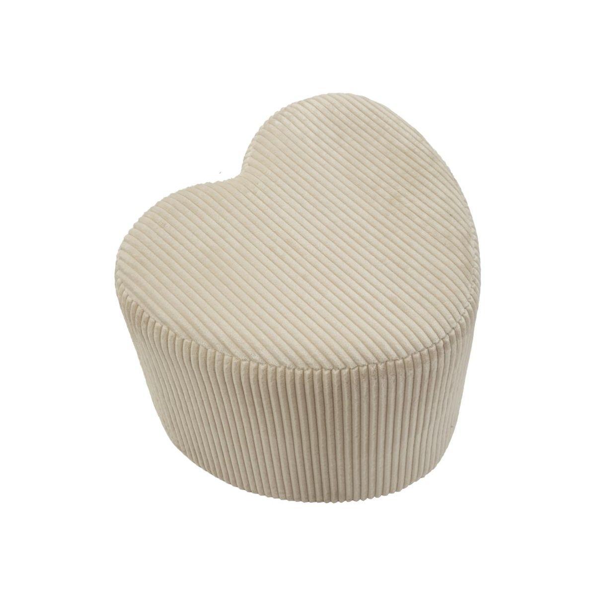 Puff heart dublino cm 49x45x42