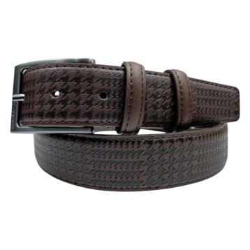 Cintura uomo fantasia pied de poule Laura Biagiotti