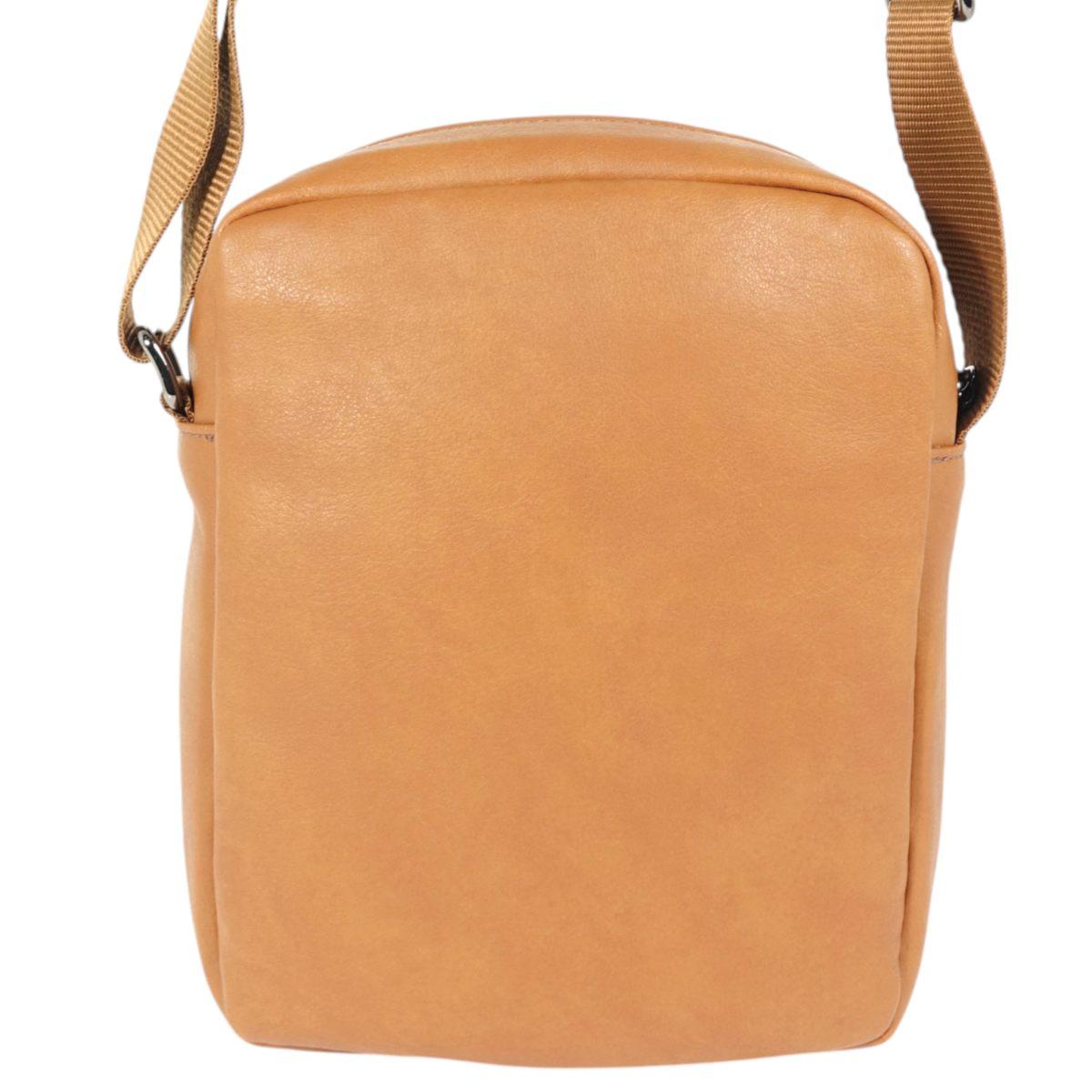 Tracolla uomo in ecopelle e tessuto tecnico Capoverde Made in Italy