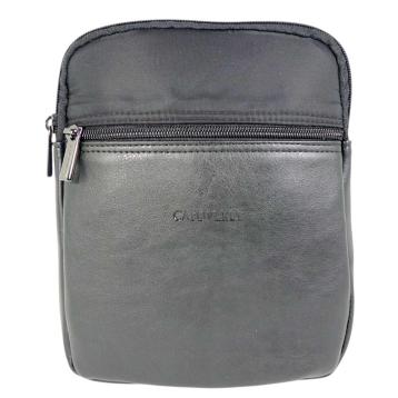 Tracolla uomo in ecopelle e tessuto tecnico Capoverde Made in Italy