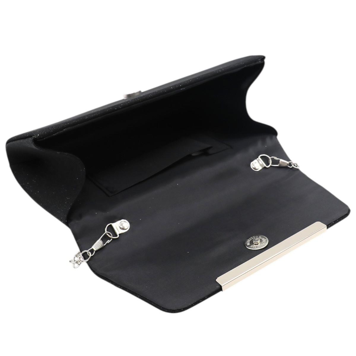 Borsa cerimonia donna tessuto glitterato Marina Galanti