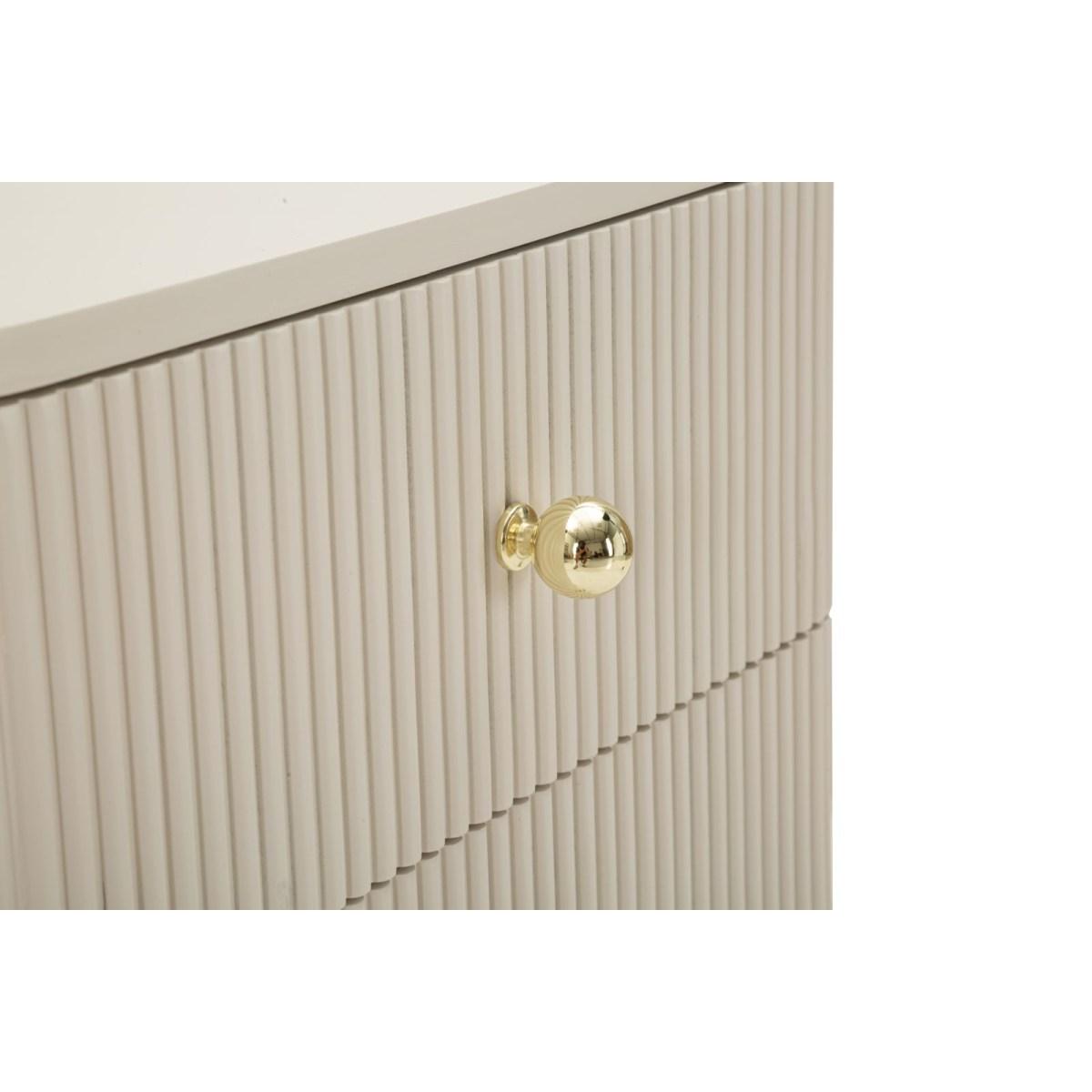 Comodino 2 cassetti shy cm 34x37,5x59