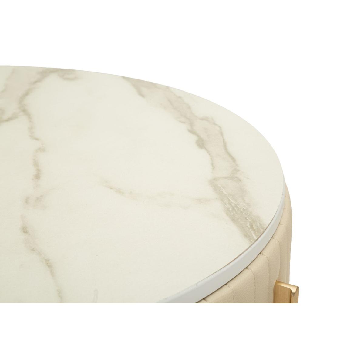 Comodino/toletta c/puff pok cm Ø 52x70 - Ø 36x39