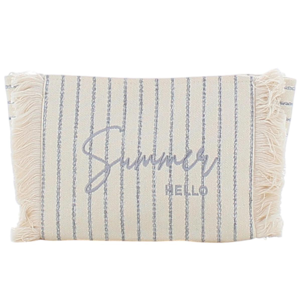 Beauty donna a righe con frange Marina Galanti