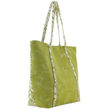 Borsa mare stampa foglie stilizzate marina galanti