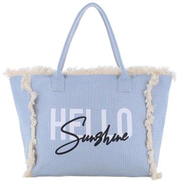 Borsa mare con frange marina galanti