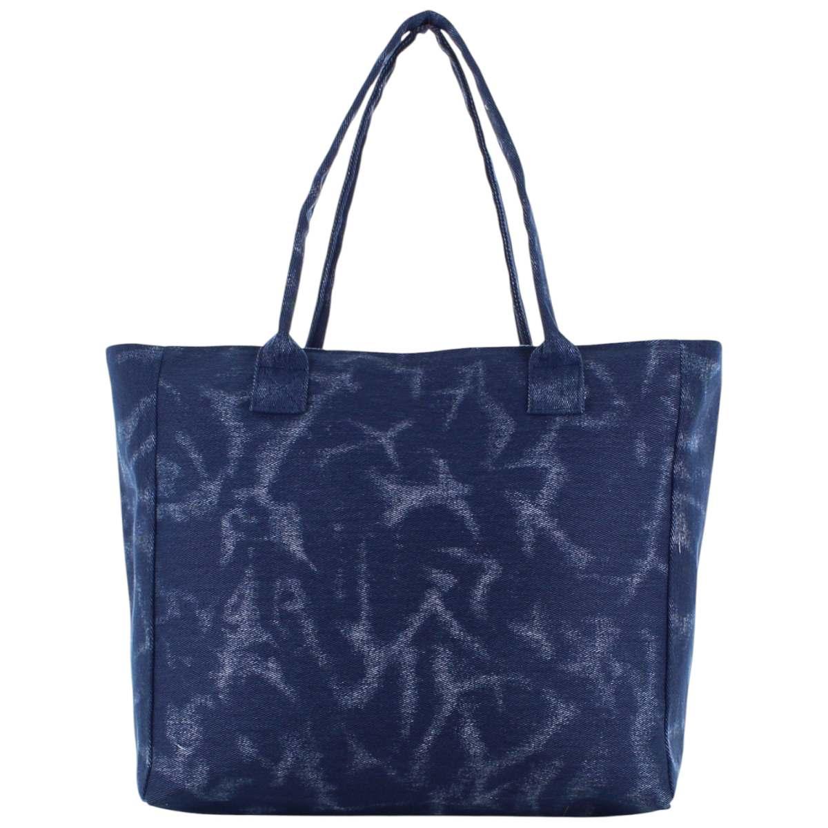 Borsa mare a righe con frange Marina Galanti