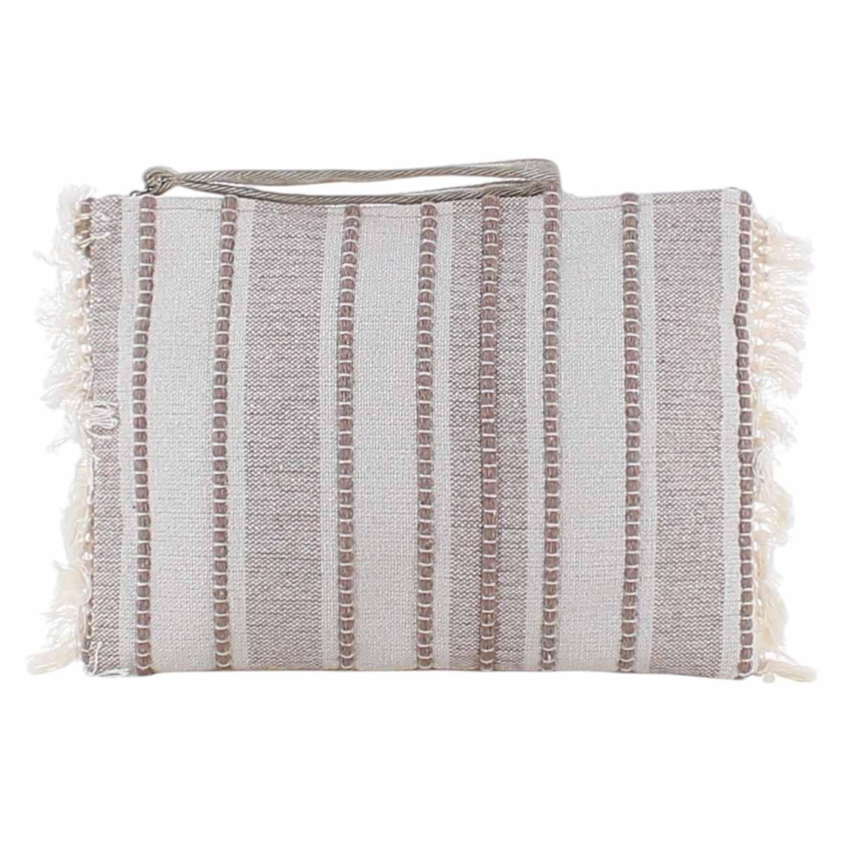 Beauty donna a righe con frange Marina Galanti