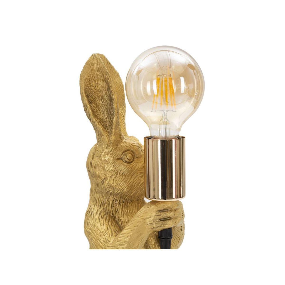 Lampada da tavolo rabbit cm 13x17x35.5
