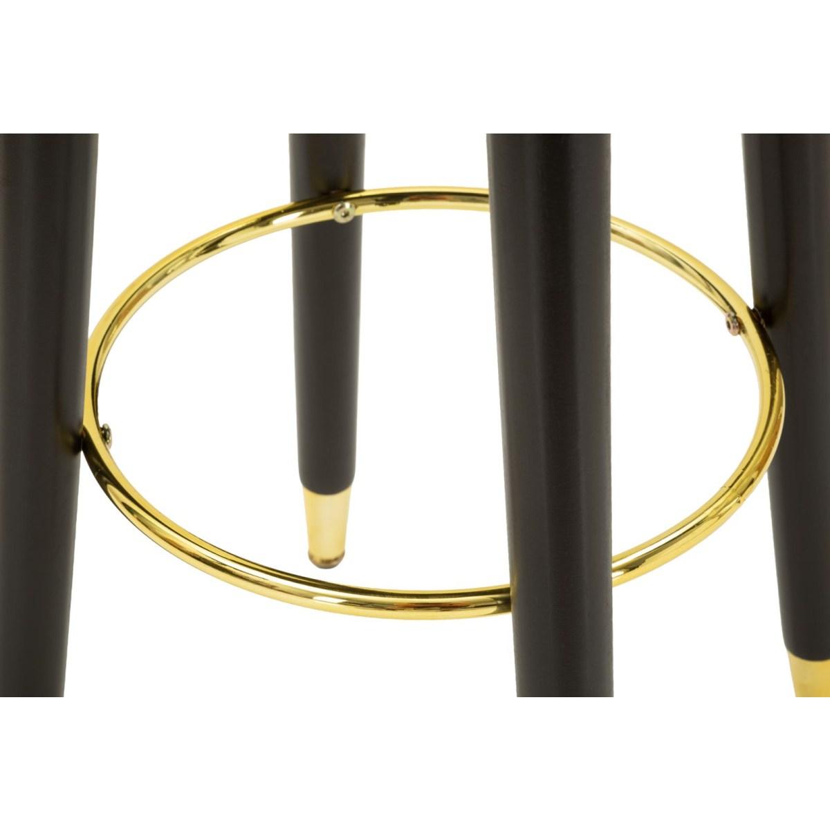 Sgabello bar london verde cm Ø 38x74