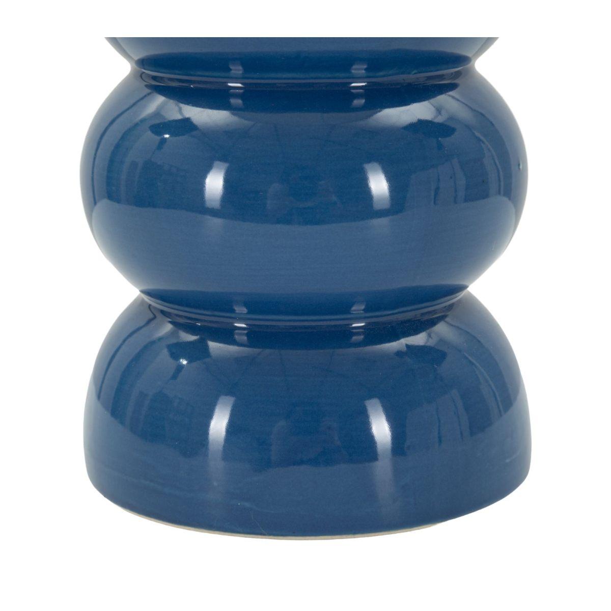 Lampada da tavolo torr blu cm Ø 25x46