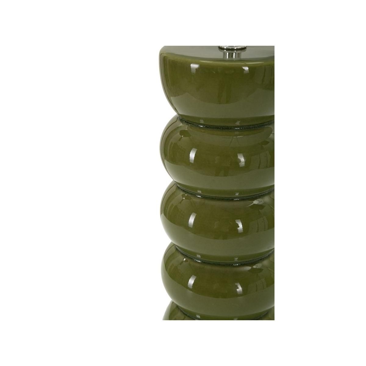 Lampada da tavolo torr verde cm Ø 25x46