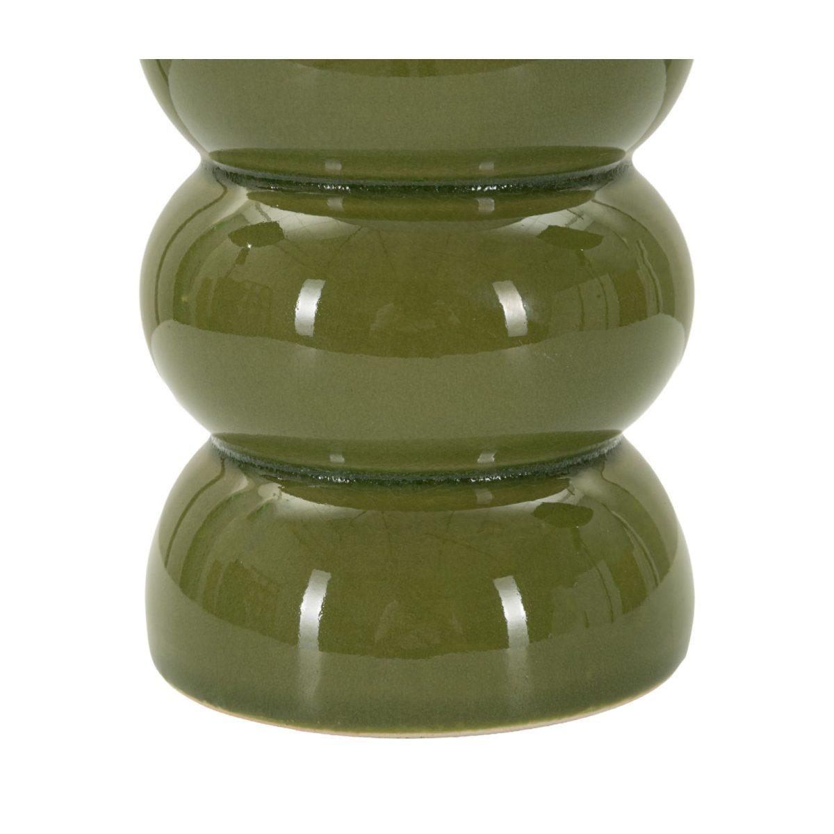 Lampada da tavolo torr verde cm Ø 25x46