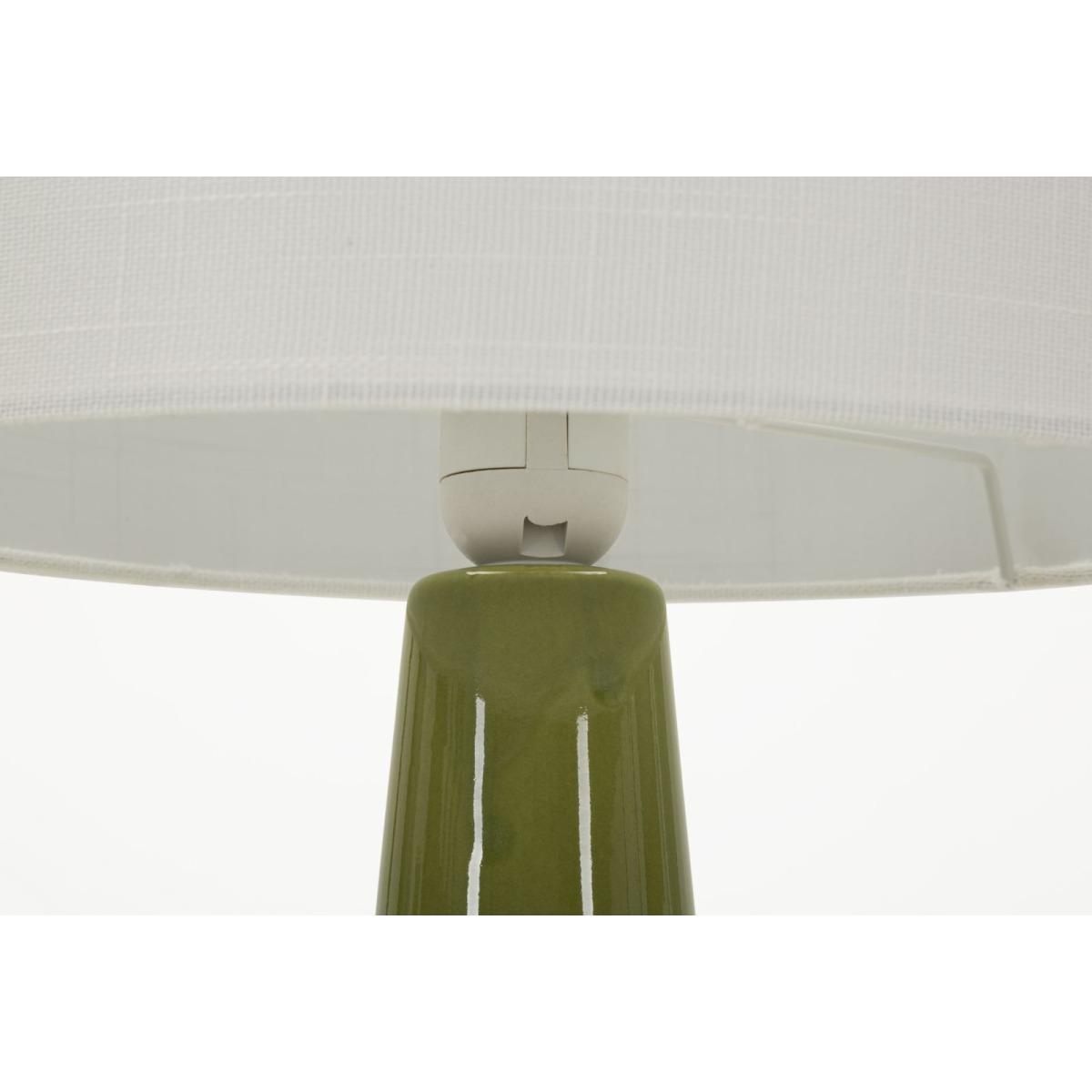 Lampada da tavolo gress verde cm Ø 30x51,5