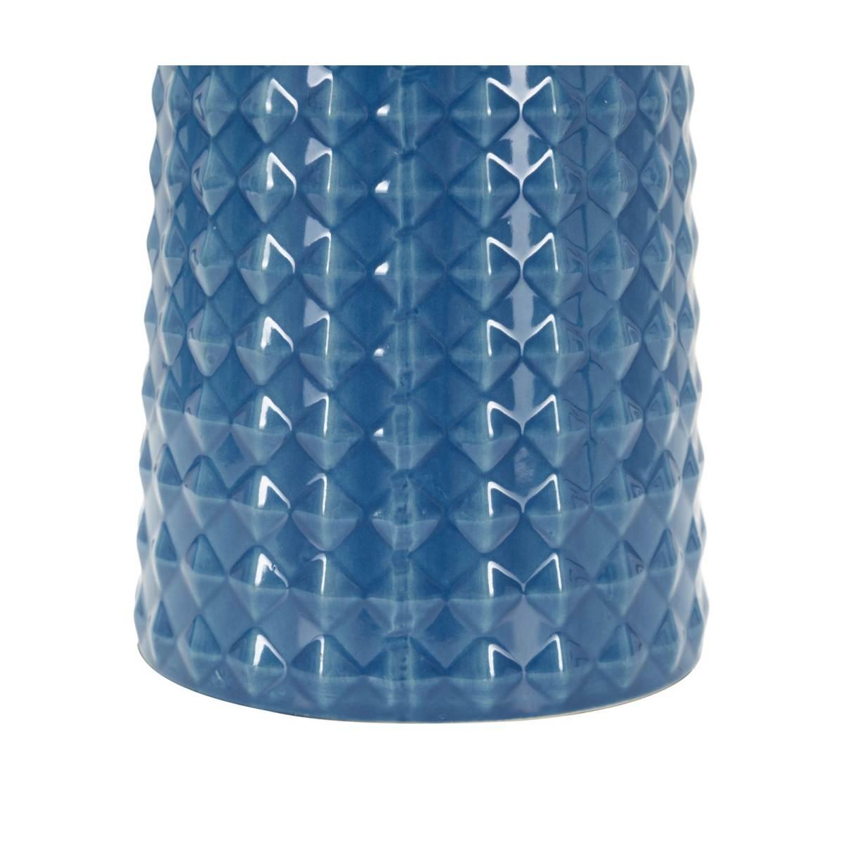 Lampada da tavolo gliss blu cm Ø 30x52