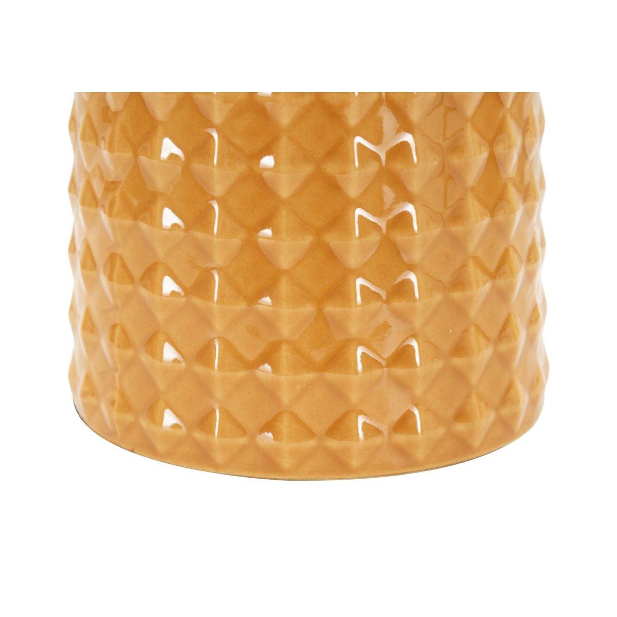 Lampada da tavolo gliss senape cm Ø 30x52