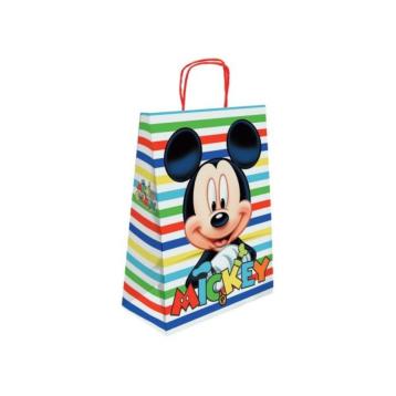 Shopper in carta h.32 x p.10 x l.24 cm Mickey Mouse