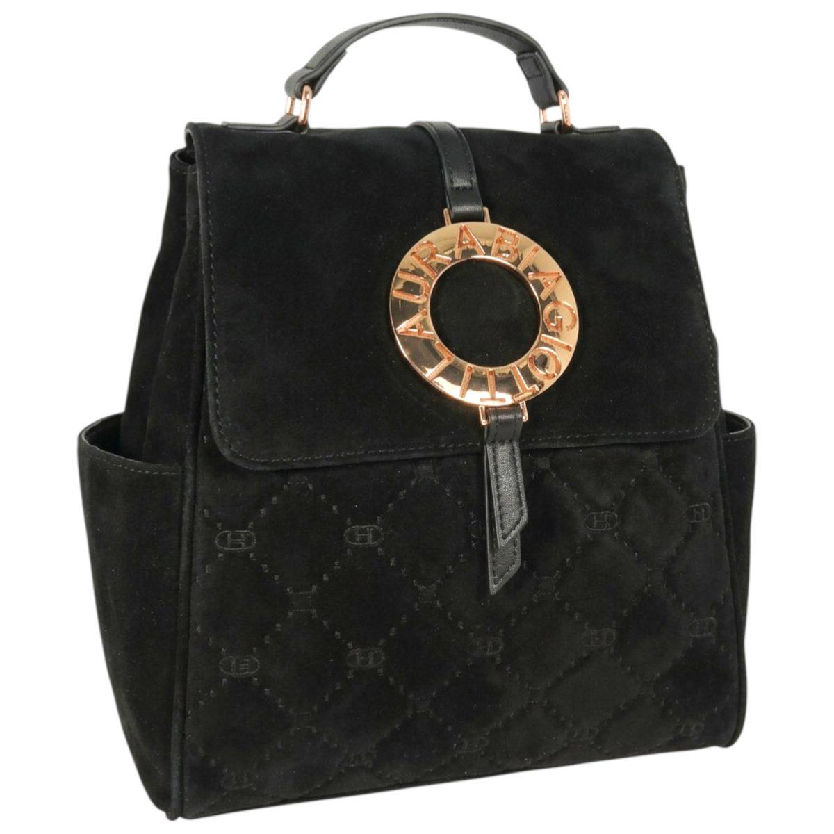 Zaino donna effetto scamosciato linea Ostar Laura Biagiotti