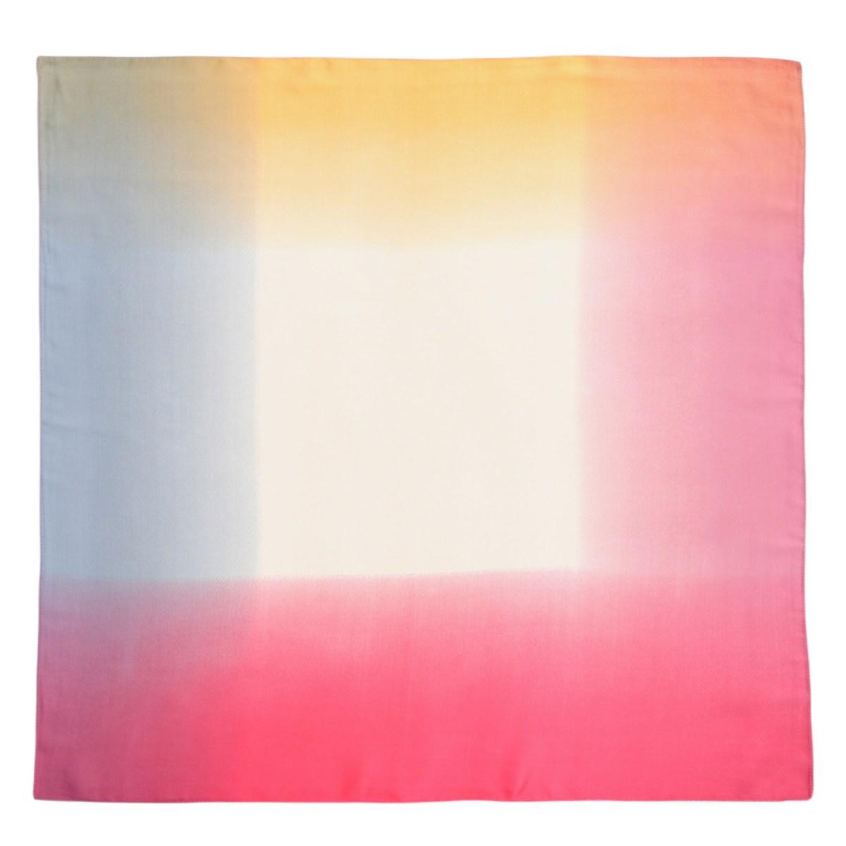 Foulard donna in seta stampa sfumata Capoverde