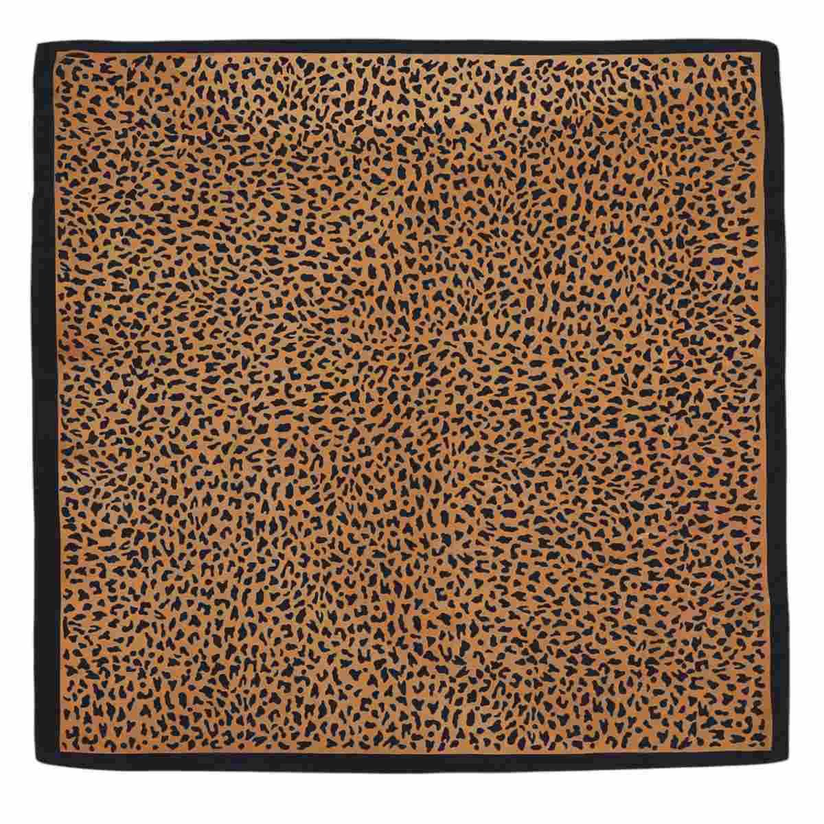 Foulard donna in seta stampa animalier maculata Capoverde