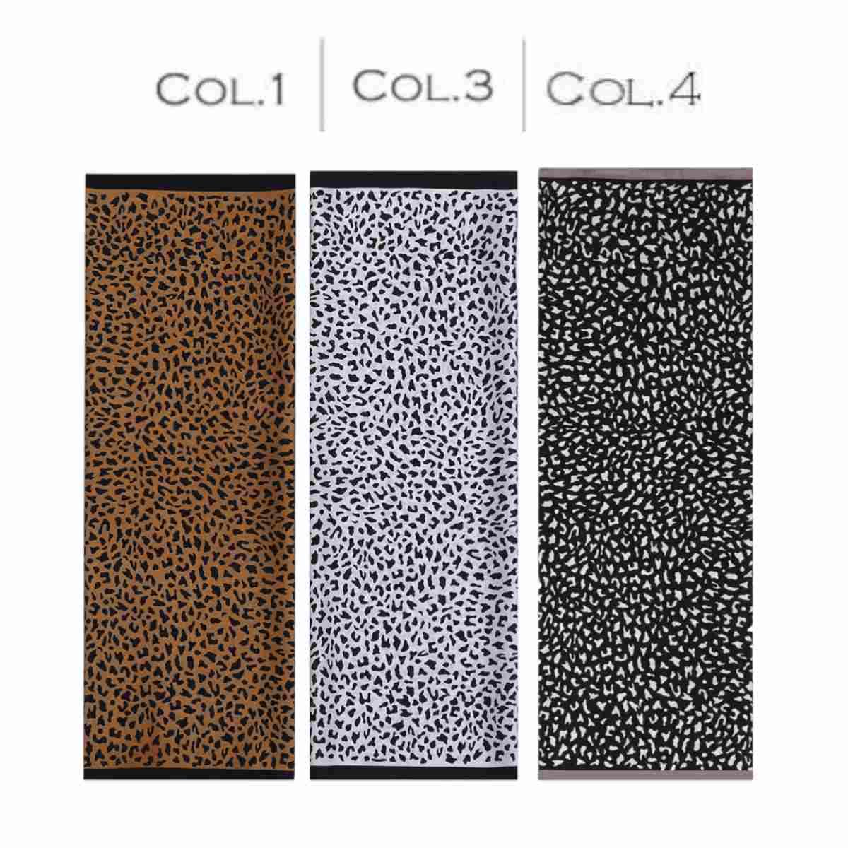 Foulard donna in seta stampa animalier maculata Capoverde
