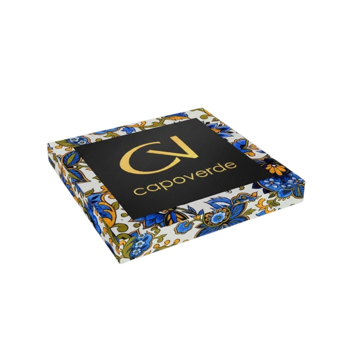 Foulard donna in seta stampa floreale Capoverde