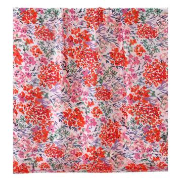 Foulard donna in seta stampa floreale Capoverde