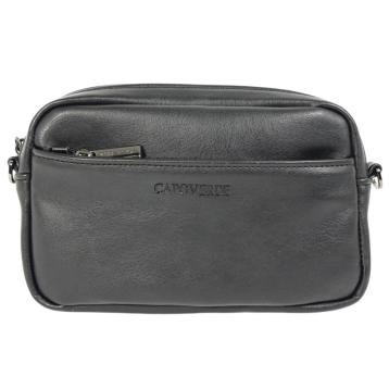 Pochette uomo con tracolla in ecopelle Capoverde Made in Italy