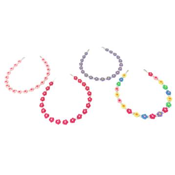 Cerchietto bimba candy flowers box 6 pezzi Le Kikke