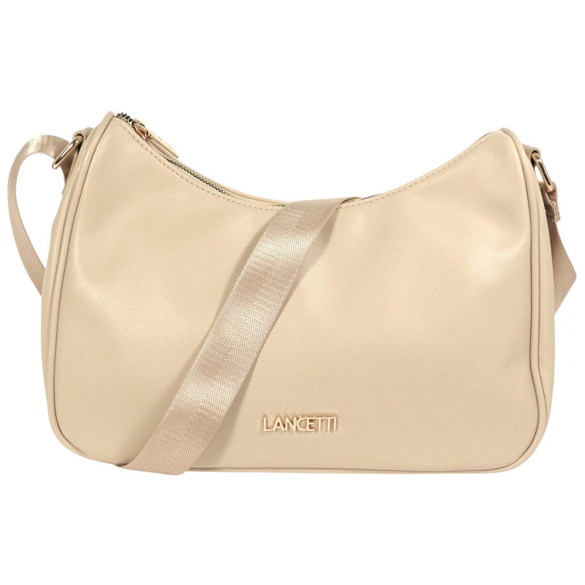 Set 3 pezzi donna borsa shopping, tracolla e pochette linea Adelhide Lancetti