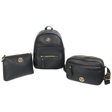 Set 3 pezzi donna zaino, borsa tracolla e tracollina linea Soldier Lancetti