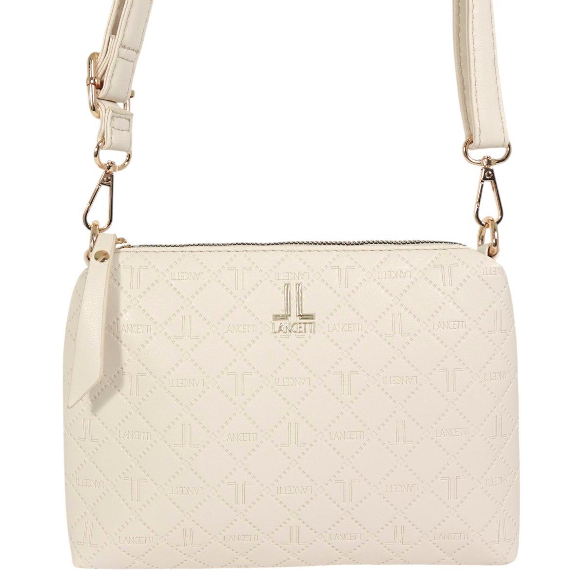 Set 3 pezzi donna borsa shopping, tracolla e tracollina linea Astrance Lancetti