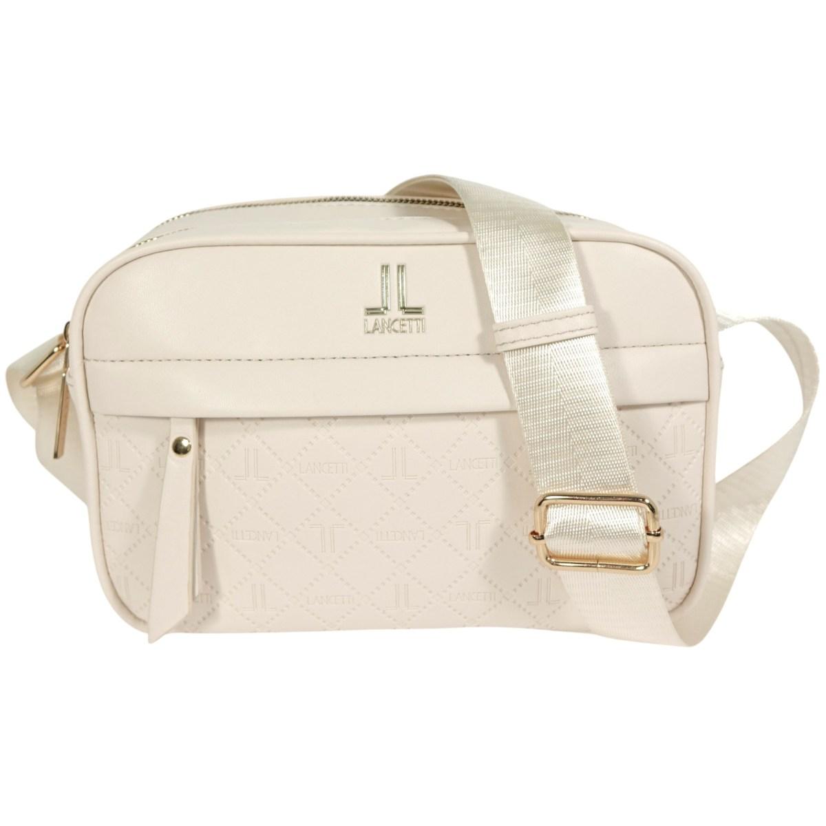 Set 3 pezzi donna borsa shopping, tracolla e tracollina linea Astrance Lancetti