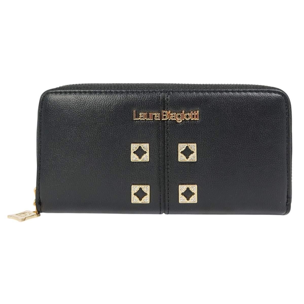 Portafoglio donna con tracollina da polso linea Eclyper Laura Biagiotti