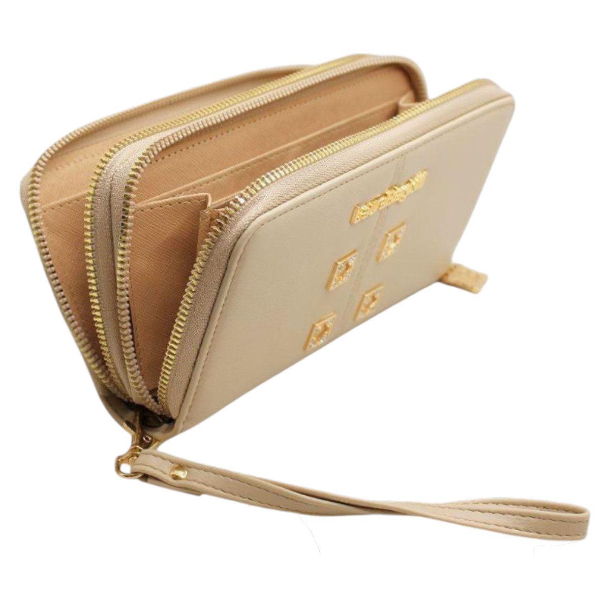 Portafoglio donna con tracollina da polso linea Eclyper Laura Biagiotti