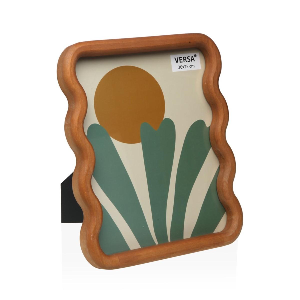 Cornice portafoto in legno Onda 20x25 cm